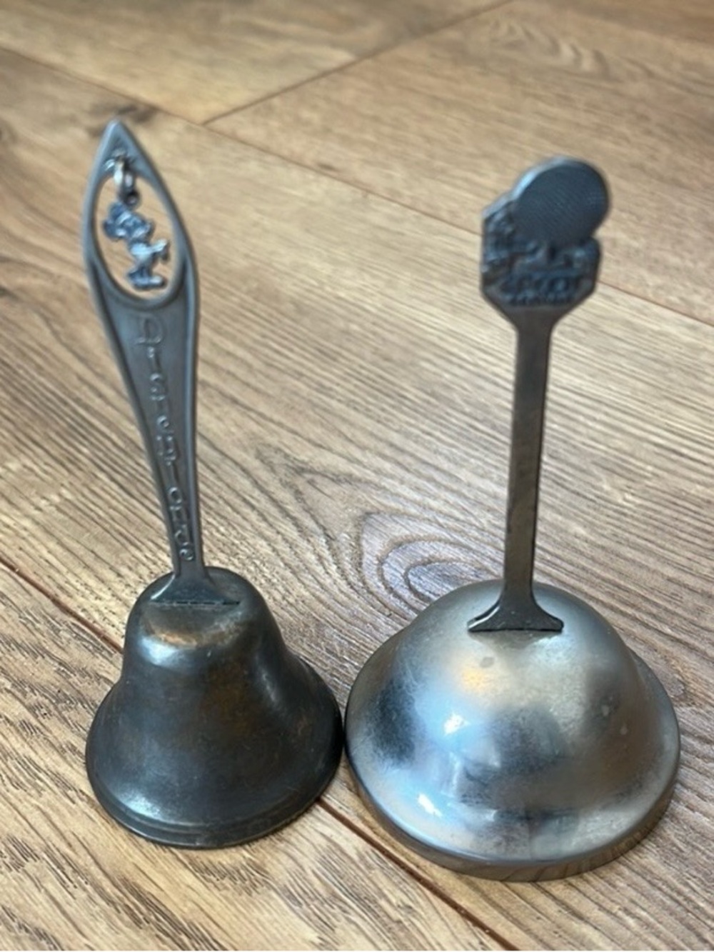 Lot of Disney Vintage 1982 Disney Epcot Center
Metal Bells Souvenir